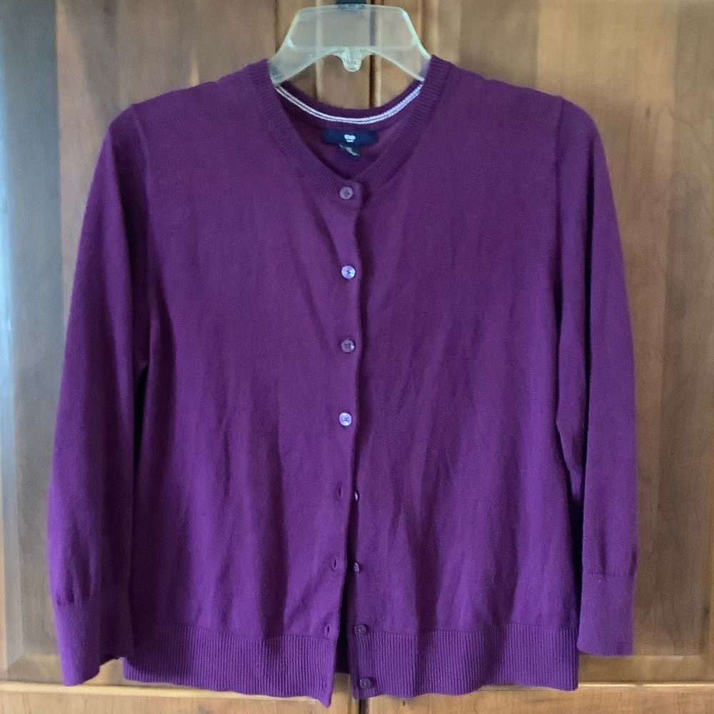 Purple Gap Cardigan